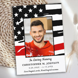 消防士お祝い命懸け赤線 招待状