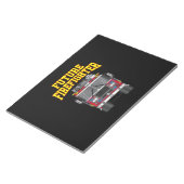 消防士がパパから出る – 息子の甥の少年たち未来の火 ノートパッド (アングル)