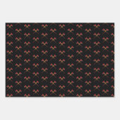 消防士がレスキュー軸を越えた消防士ギフト ラッピングペーパーシート (正面3)