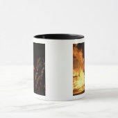 消防士が模擬電池を消す マグカップ (中央)