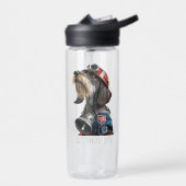 消防士が針金髪のダシュントのウェイトを見守る ウォーターボトル (左面)