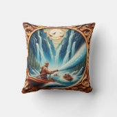 消防士たちはボートに乗り込んだ クッション (裏面)