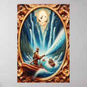 消防士たちはボートに乗り込んだ ポスター (正面)