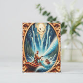 消防士たちはボートに乗り込んだ ポストカード (スタンド正面)