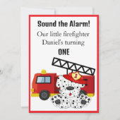 消防士たちよ、警報を鳴らせ 招待状 (正面)