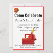 消防士たちよ、警報を鳴らせ 招待状 (裏面)