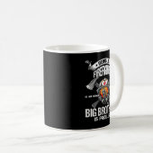 消防士であることは名誉であり、大きな兄弟関係である コーヒーマグカップ (正面右)