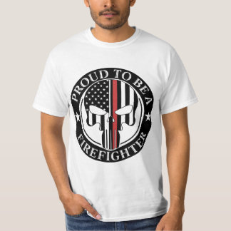 消防士であることを誇りに思う Tシャツ