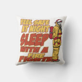 消防士との睡眠 クッション (裏面)