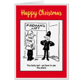 消防士と警官が共有を冗談 (正面)