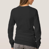 消防士のお気に入りの女性がアメリカの母を呼ぶ Tシャツ (裏面)