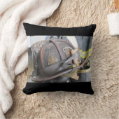 消防士のための枕 クッション (ブランケット)