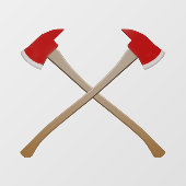 消防士のサポート ウィンドウサイン (シート)