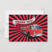 消防士のサンキューカード サンキューカード (裏面)