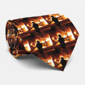 消防士のタイ ネクタイ (ロール)