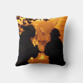 消防士のチーム クッション (裏面)