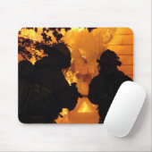 消防士のチーム マウスパッド (マウス)