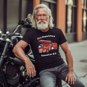 消防士のトラックは都市のアクションの準備ができている Tシャツ