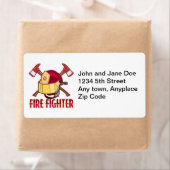 消防士のトリビュート ラベル (インサイチュ)
