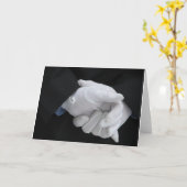 消防士のドレスA，内空白の部 カード (黄色い花)