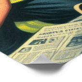 消防士のピンアップ ポスター (角)