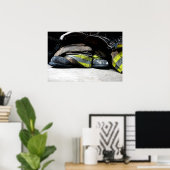 消防士のブーツのポスター ポスター (ホームオフィス)