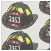 消防士のヘルメット ファブリック (クローズアップ)