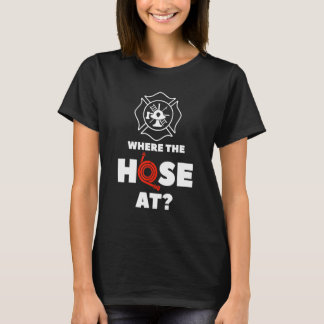 消防士のホース Tシャツ