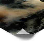 消防士のポスター – Isaiah 43:2 ポスター (角)