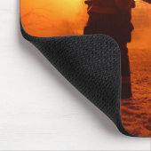 消防士のマウスパッド マウスパッド (コーナー)