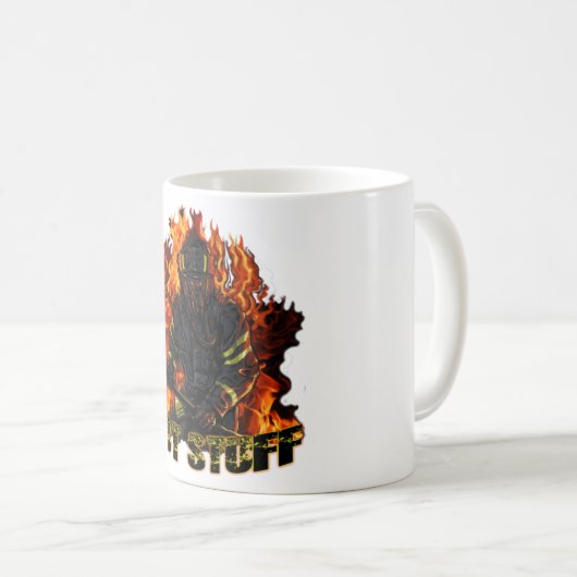 消防士のマグの特ダネ コーヒーマグカップ (正面右)