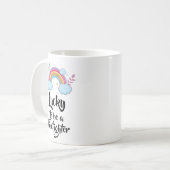 消防士のマグカップになれて幸運だ コーヒーマグカップ (正面左)