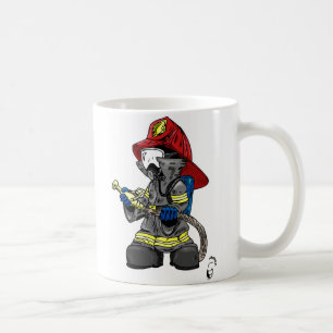 消防士のマグ コーヒーマグカップ