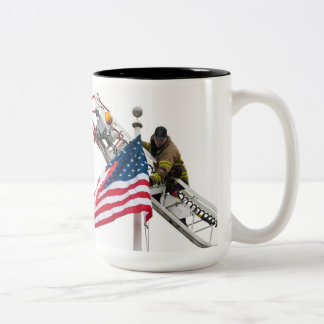 消防士のマグ ツートーンマグカップ