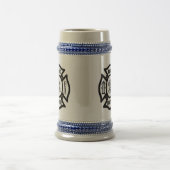 消防士のマルチーズ ビールジョッキ (中央)