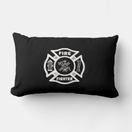 消防士のマルチーズ ランバークッション