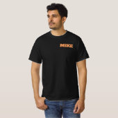 消防士のユーモア Tシャツ (正面フル)
