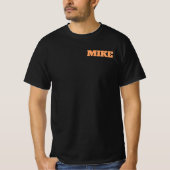 消防士のユーモア Tシャツ (正面)