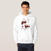 消防士のロゴは行く準備ができている パーカ (正面フル)