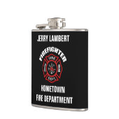 消防士の一流のテンプレート フラスク (左)