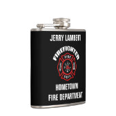 消防士の一流のテンプレート フラスク (右)