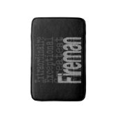 消防士の並外 バスマット (正面縦)