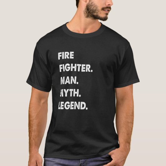 消防士の伝説 Tシャツ (正面)