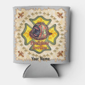 消防士の兄弟 缶クーラー (正面)