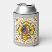 消防士の兄弟 缶クーラー (缶裏面)