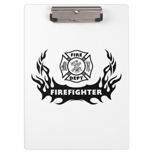 消防士の入れ墨 クリップボード (正面)