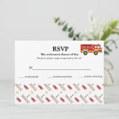 消防士の出席依頼 招待状 (スタンド正面)