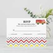 消防士の出席依頼 招待状 (スタンド正面)