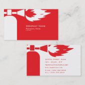 消防士の名刺 名刺 (正面/裏面)