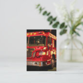 消防士の名刺 名刺 (スタンド正面)